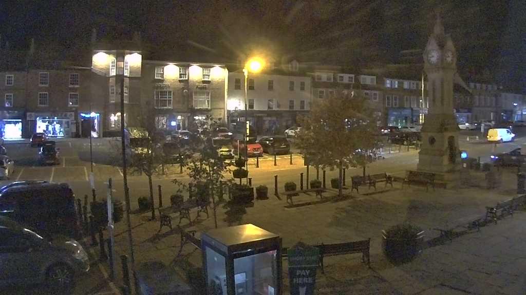 Thirsk webcam overlooking the Market Place