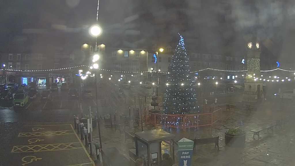 Thirsk webcam overlooking the Market Place