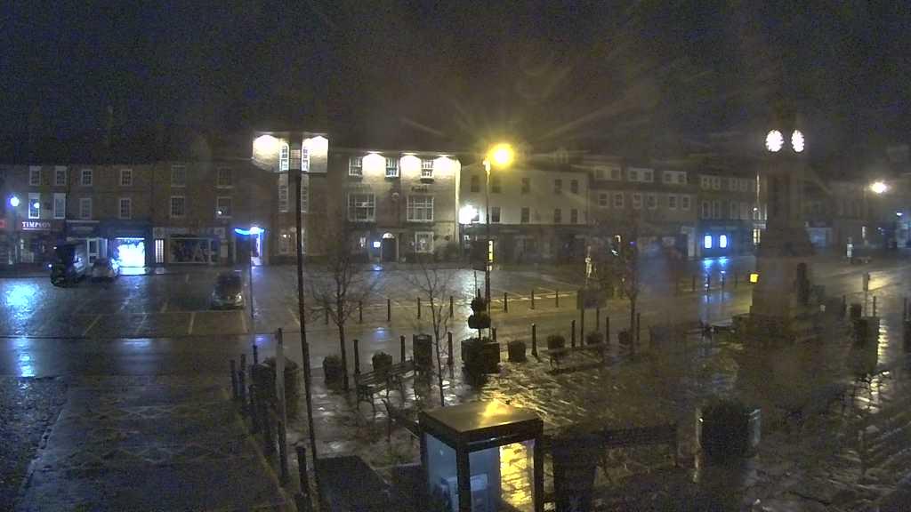 Thirsk webcam overlooking the Market Place