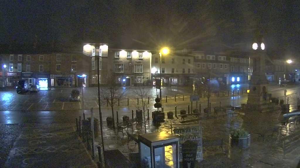 Thirsk webcam overlooking the Market Place