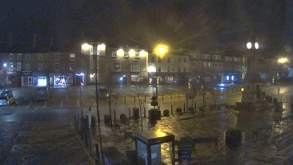 Thirsk webcam overlooking the Market Place