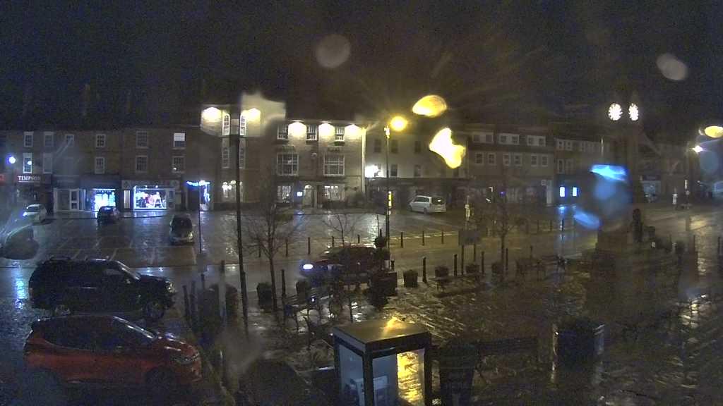 Thirsk webcam overlooking the Market Place