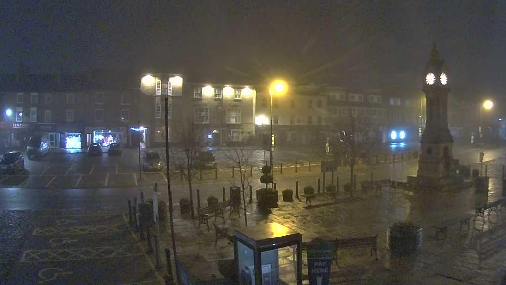 Thirsk webcam overlooking the Market Place