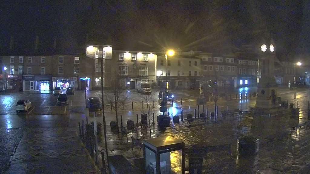 Thirsk webcam overlooking the Market Place