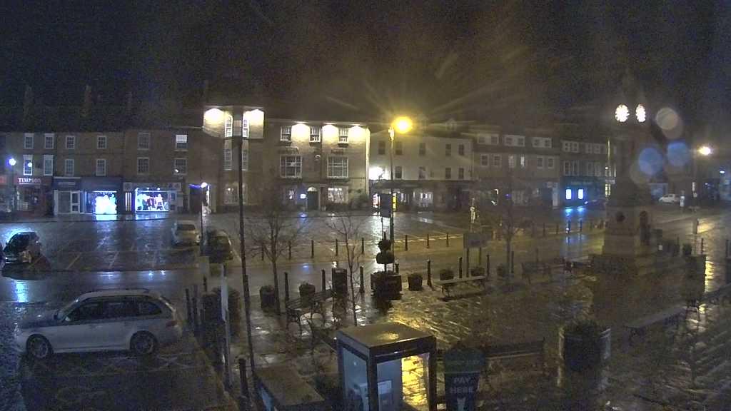 Thirsk webcam overlooking the Market Place