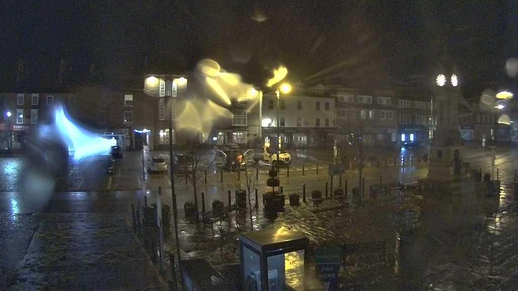 Thirsk webcam overlooking the Market Place