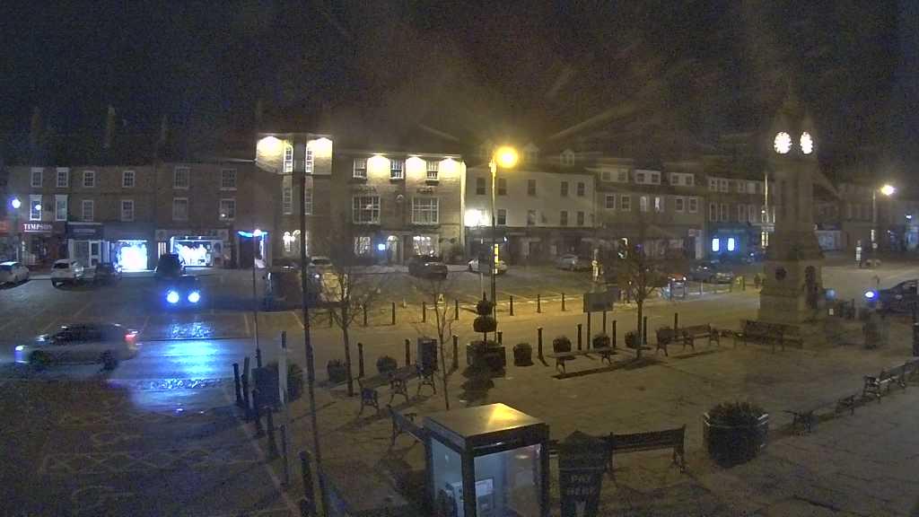 Thirsk webcam overlooking the Market Place