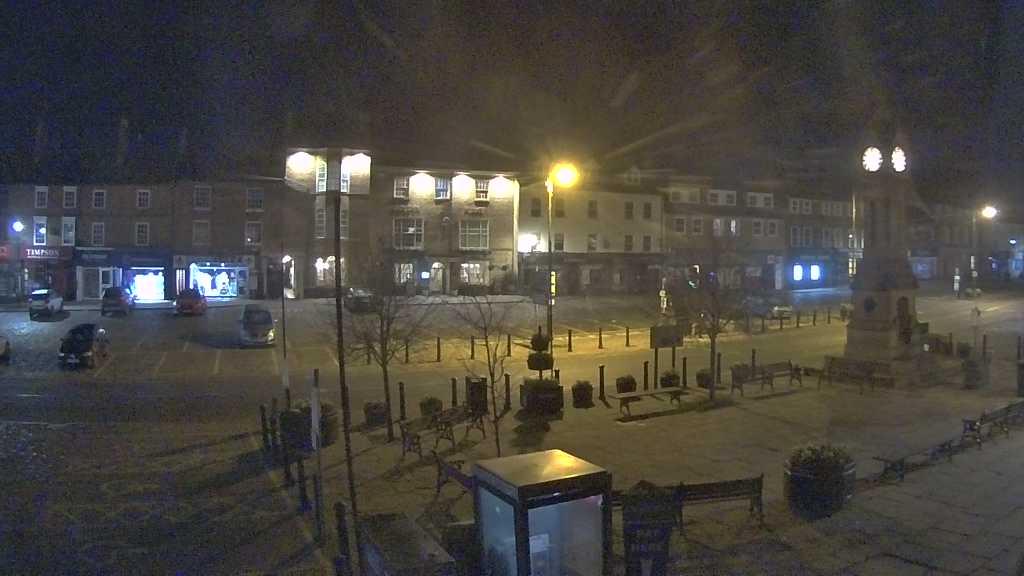 Thirsk webcam overlooking the Market Place