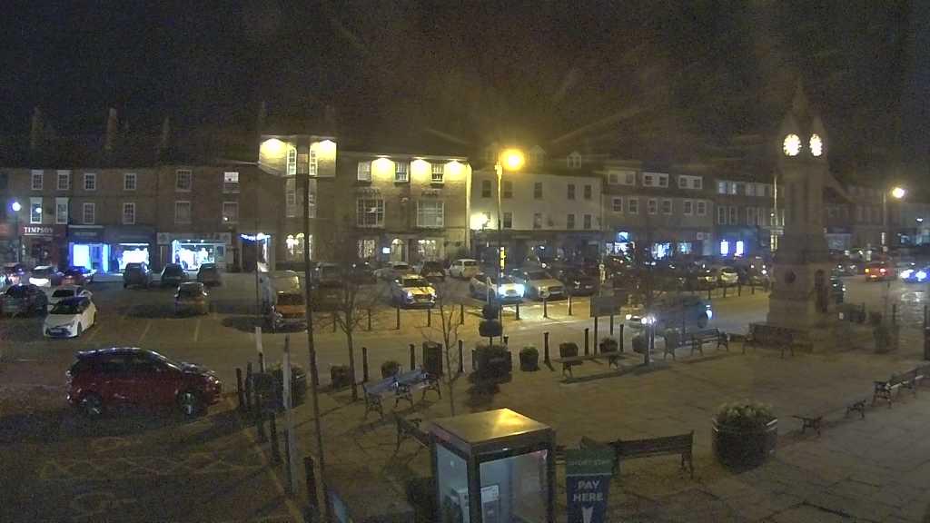 Thirsk webcam overlooking the Market Place