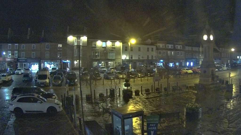 Thirsk webcam overlooking the Market Place