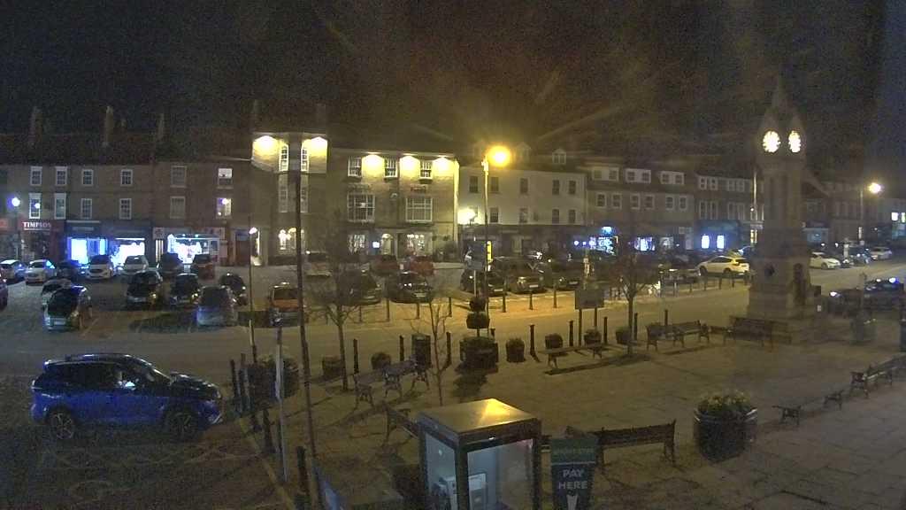 Thirsk webcam overlooking the Market Place