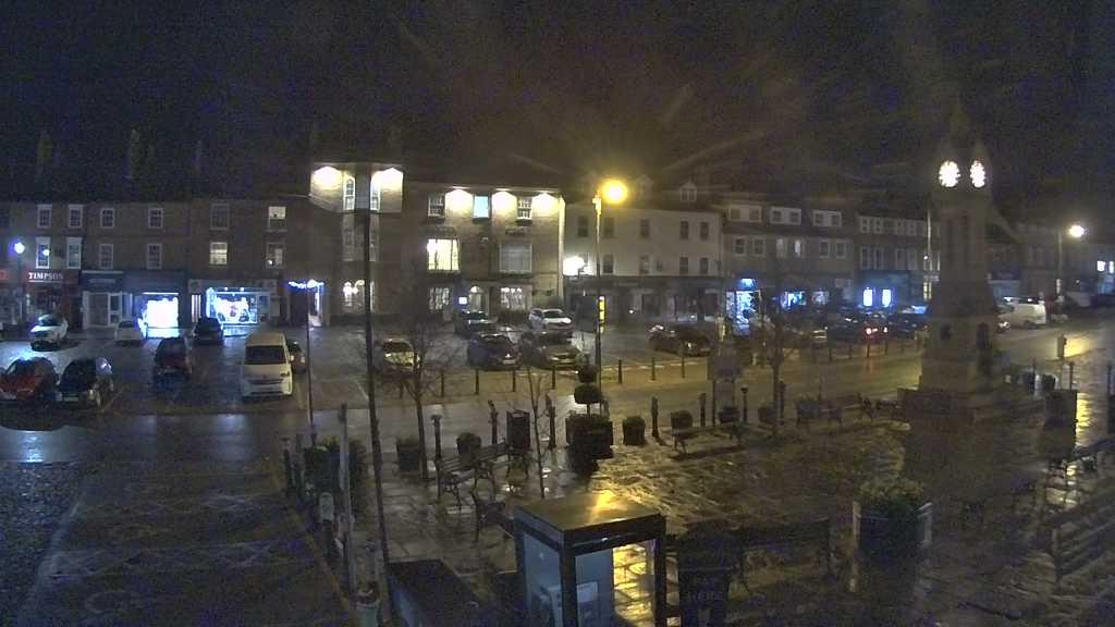 Thirsk webcam overlooking the Market Place