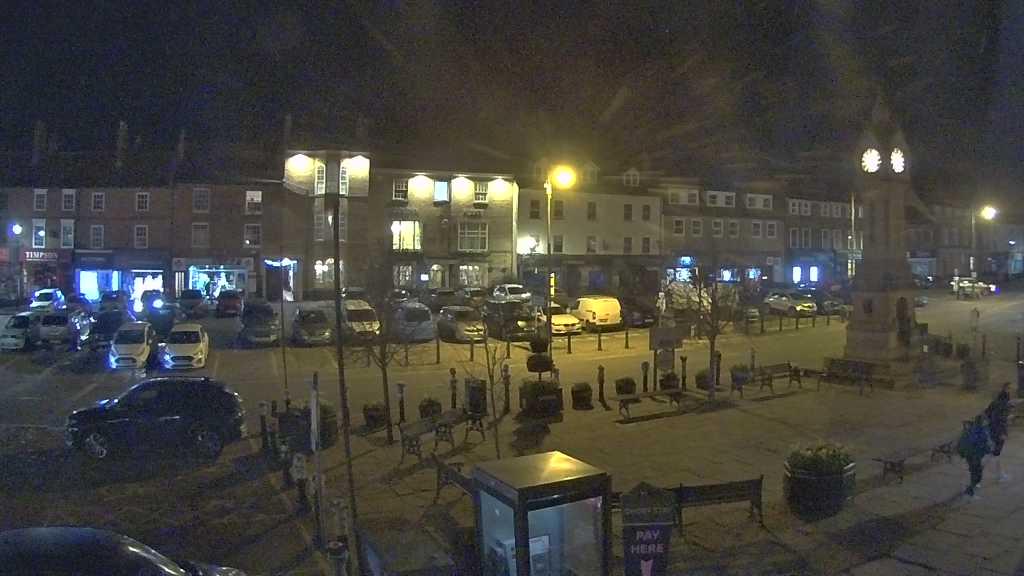 Thirsk webcam overlooking the Market Place