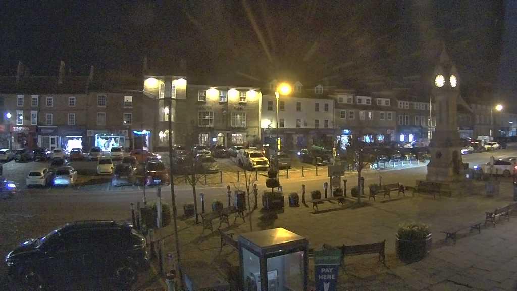Thirsk webcam overlooking the Market Place
