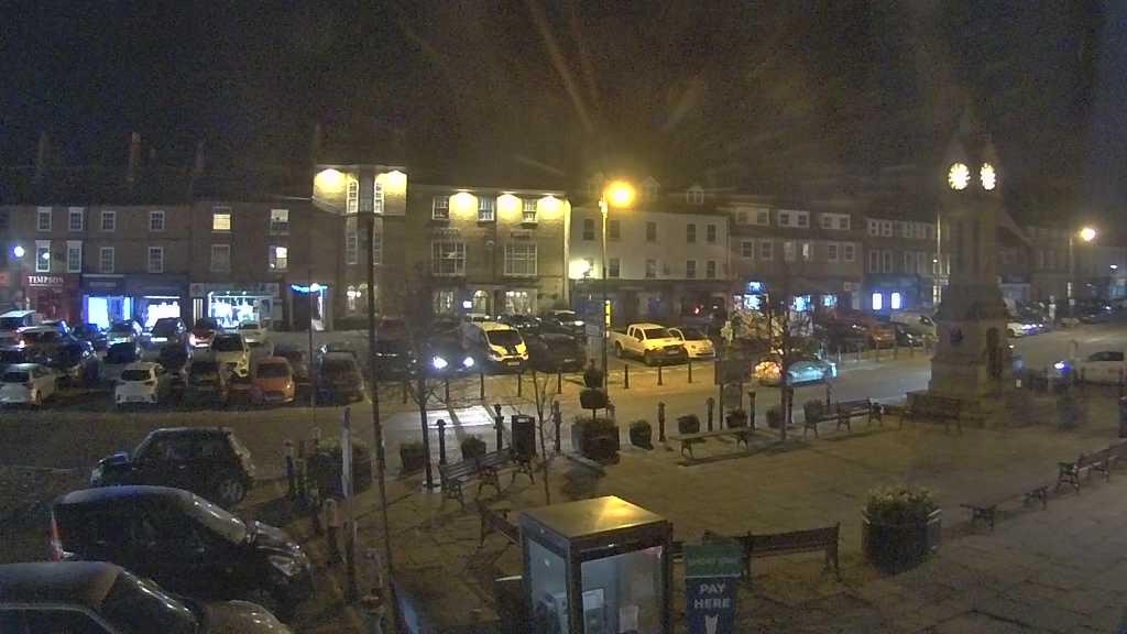 Thirsk webcam overlooking the Market Place
