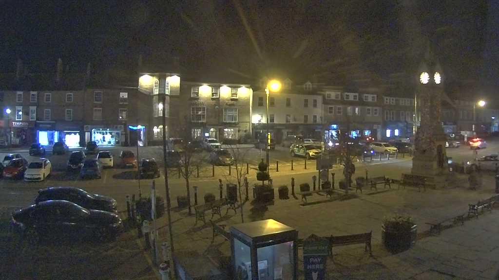 Thirsk webcam overlooking the Market Place