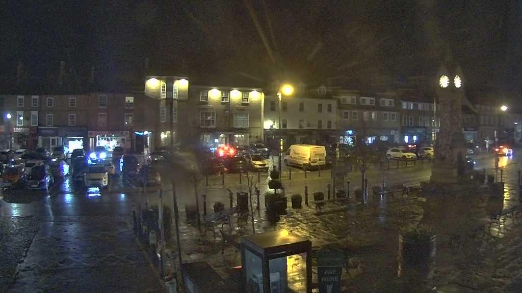 Thirsk webcam overlooking the Market Place