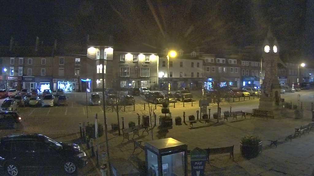 Thirsk webcam overlooking the Market Place