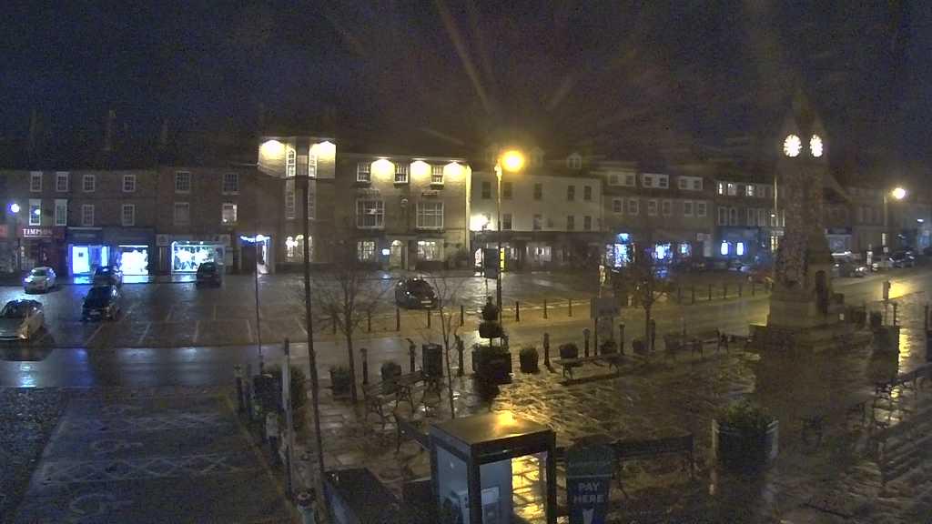 Thirsk webcam overlooking the Market Place