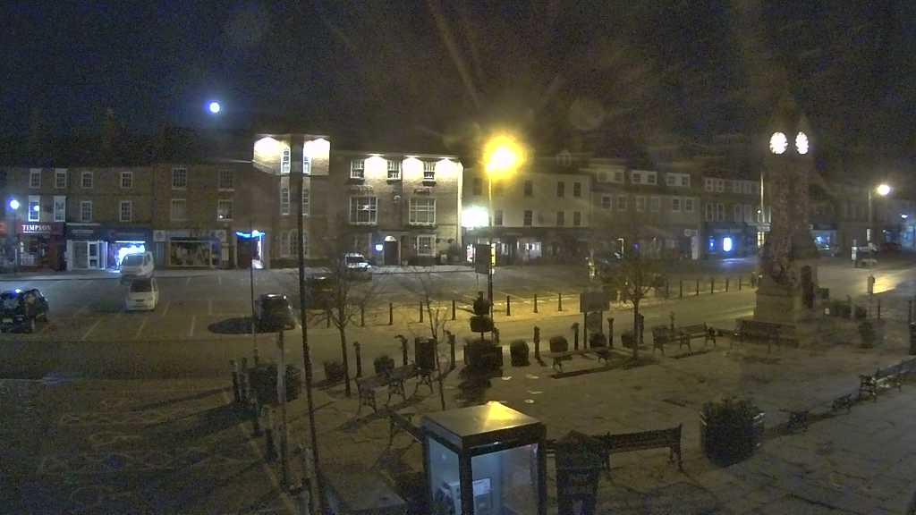 Thirsk webcam overlooking the Market Place