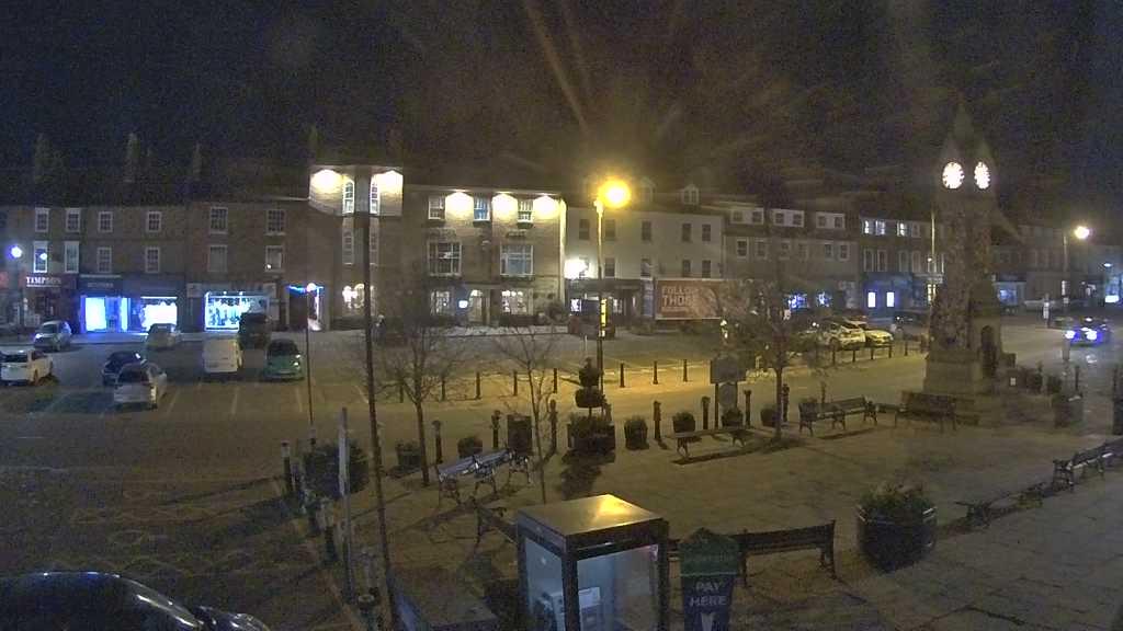 Thirsk webcam overlooking the Market Place