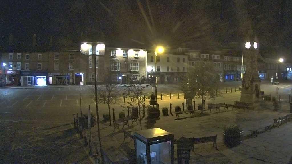 Thirsk webcam overlooking the Market Place
