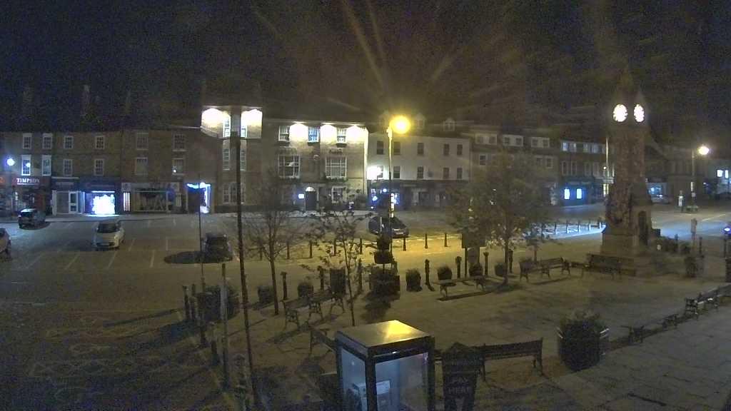 Thirsk webcam overlooking the Market Place