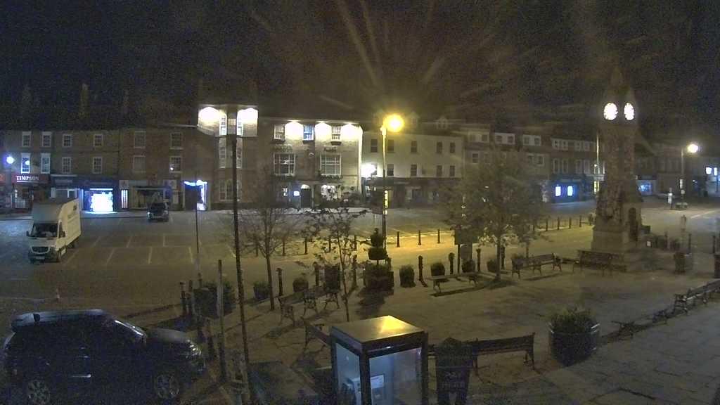 Thirsk webcam overlooking the Market Place