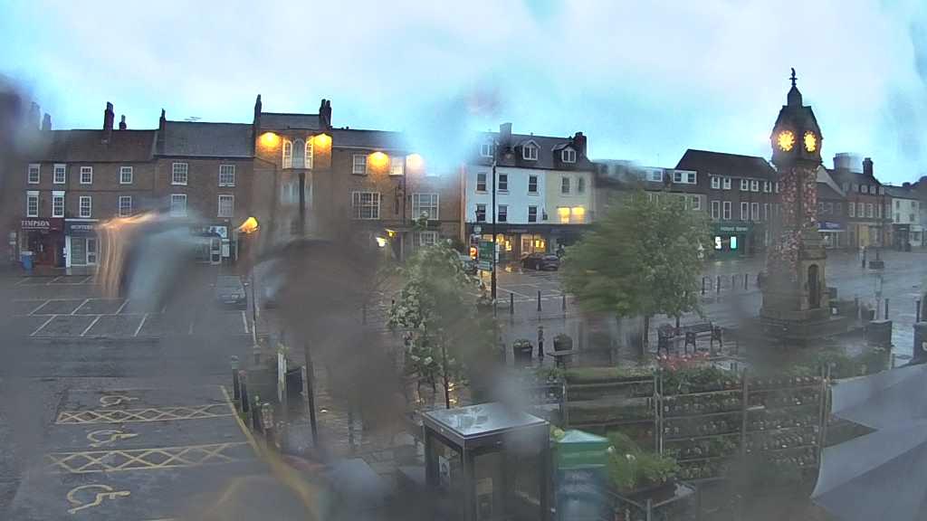 Thirsk webcam overlooking the Market Place