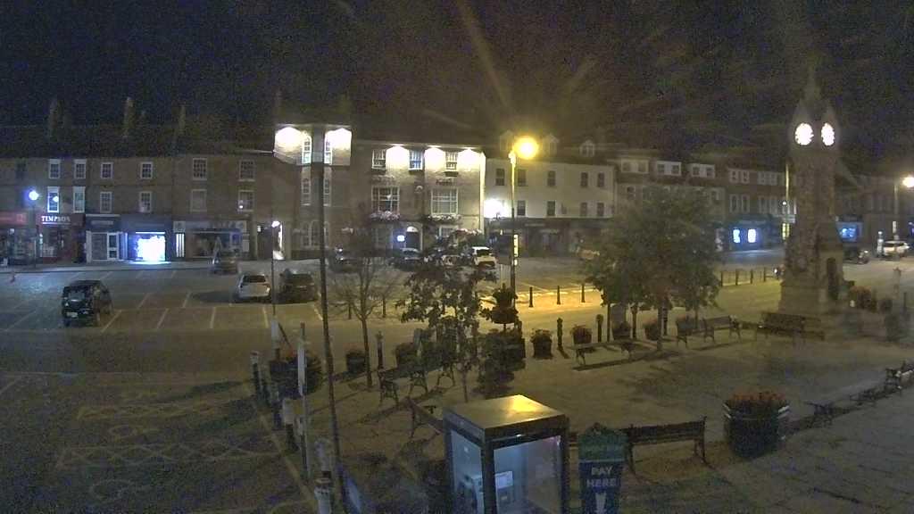 Thirsk webcam overlooking the Market Place