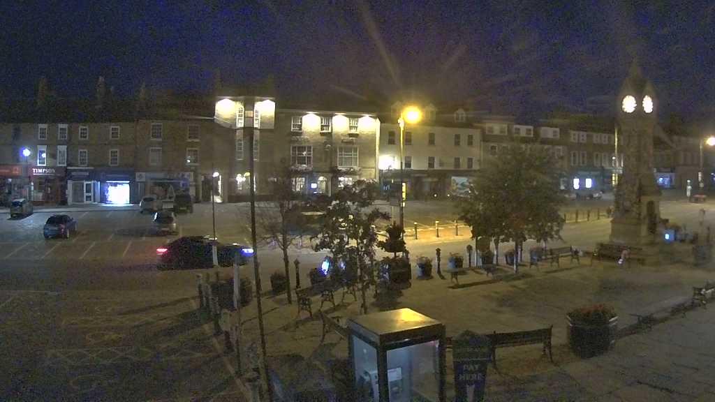 Thirsk webcam overlooking the Market Place